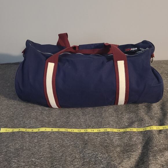 Tommy Hilfiger duffle  bag with striped handle Big H Logo no - Picture 5 of 8